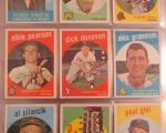 1959 Topps Baseball Cards 1