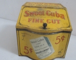 sweet cuba tobacco advertising store display 1