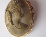 14K Lava Stone other Cameo 4