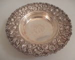 sterling silver repousee bowl 1