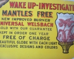 oil lamp advertsing sign 3