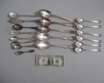 sterling silver serving spoons and other flatware 1