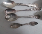 sterling silver serving spoons and other flatware 2