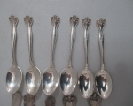 sterling silver serving spoons and other flatware 4