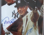 derek jeter phil rizzuto signed photo 2