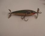 vintage plueger wooden minnow lure 1