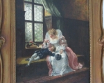 painting woman and child 1