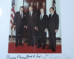 reagan ford carter nixon signed photo 1