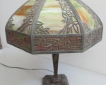 slag glass lamp 1