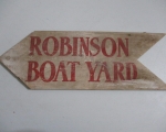 robinson boat yard sign 2