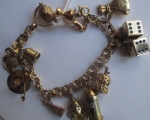 nantucket basket gold charm bracelet 1