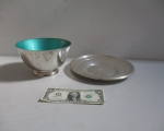 towle sterling bowl and plate 1