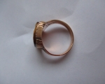 cameo gold estate ring 4