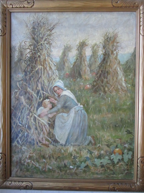 F.S. Church "The Stowaway" Oil on Canvas, sold at January 2020 auction