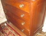 antique 2 over 4 chest