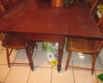 antique drop leaf table