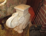 ceramic elephant plant stand 1