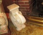 ceramic elephant plant stand 2