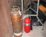 copper fire extinguisher and other