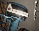 evinrude spartwin 10 hp boat motor 1