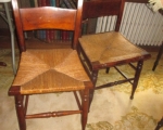 rush seat chairs