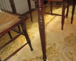 sheraton mahogany game table 2