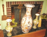 fireplace vases