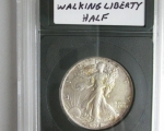 07 1917 and 1918 Walking Liberty and 1920 Pilgrim Half Dollars 3