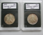 10 High Grade Walking Liberty Halfs 3