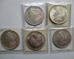 22 Morgan Silver Dollars 4