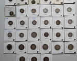 26 3 Cent Pieces, Half Dimes, Dimes and Quarters 1