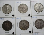 33 1943-1947 Walking Liberty Halfs 3