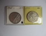 35 Walking Liberty and Franklin Halfs 2
