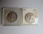 35 Walking Liberty and Franklin Halfs 3