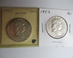 37 1950's and 1960's Franklin Halfs 2