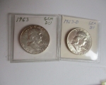 40 1940's - 1960's Franklin Halfs 4