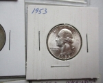 43 1940's and 1950's Washington Quarters 3