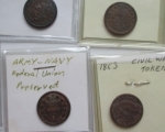 49 Civil War and Other Tokens 3