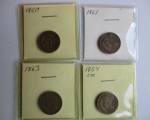 63 Indian Head Cents 2