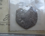 65 Atocha Silver Piece with Certificate of Authenticity 2