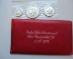 76 Silver Proof Sets, Bicentennial Set and Eisenhower Silver Dollars 3