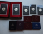 77 American Eagles, Halfs and Eisenhower Proof Dollars 1