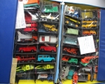 matchbox cars in case 3