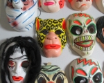 vintage halloween masks 2