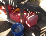 gas cans barrels misc
