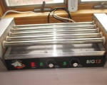 hot dog roller cooker