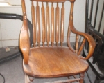 oak rocker