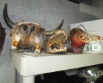 piranha alligator mount