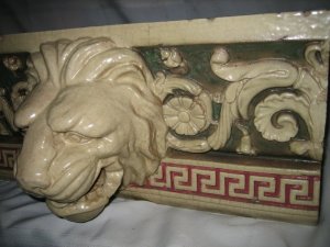 Tile Lion from Westerly, RI post office sold for over $750 at our September 2006 auction