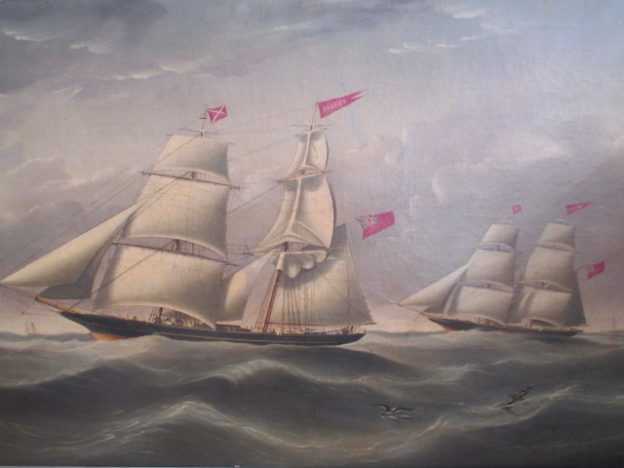 A John O’Brien nautical painting - auctioned for over $20,000 from a Lexington estate